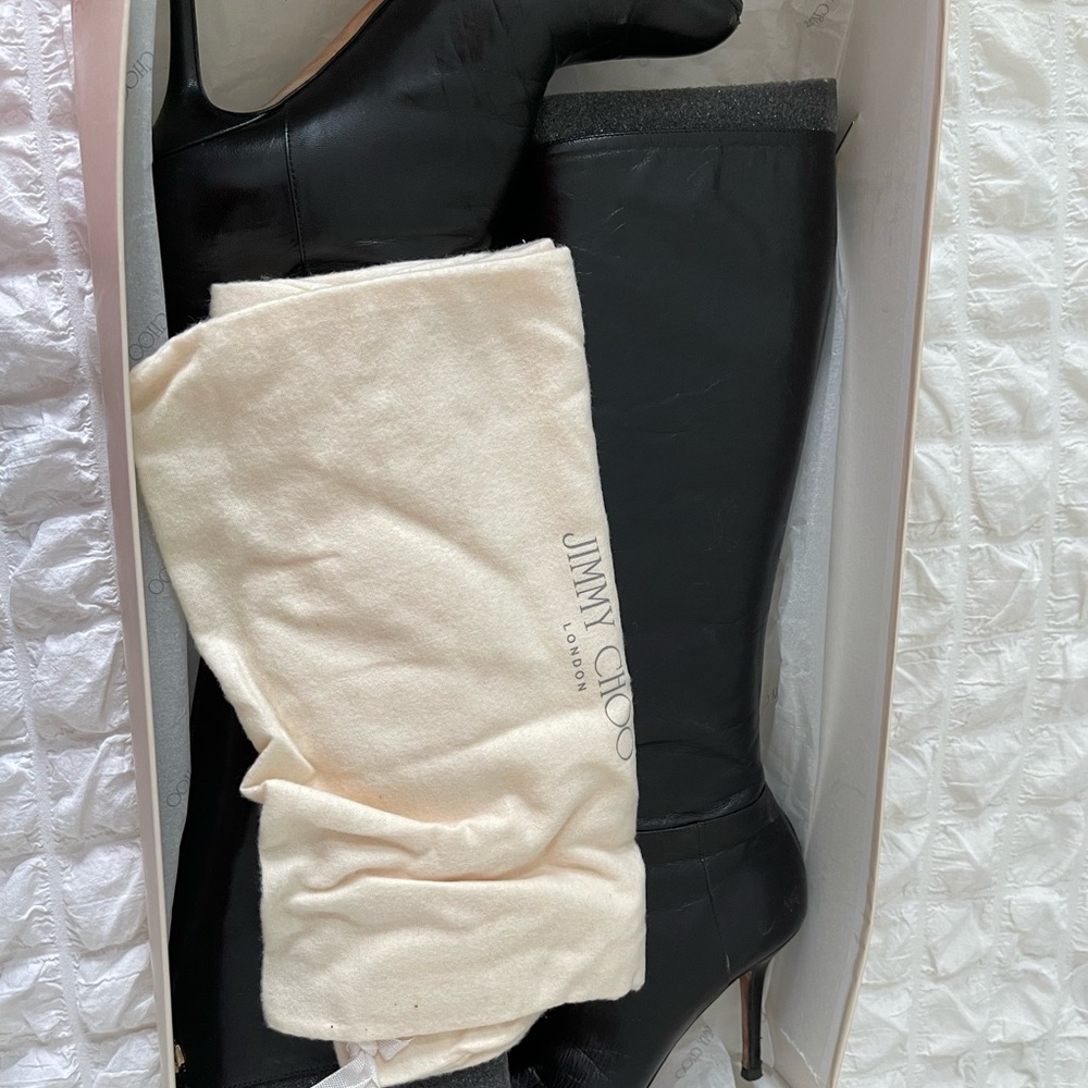 85mm Mahesa Tall Leather Boots